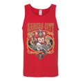 thumbnail image 2 of Wild Bobby,Kansas City Fan KC Fantasy Football Sports, Mens Graphic Tank Top, Red, X-Large, 2 of 3