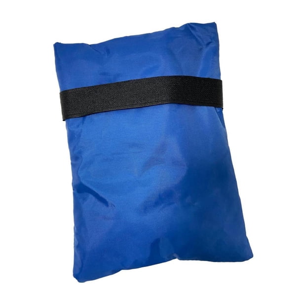 Cubierta de grifo exterior gruesa y reutilizable para jardín y patio. Azul