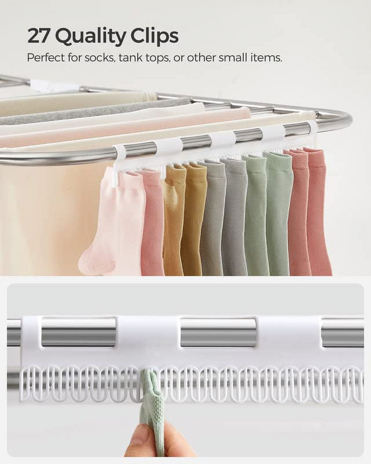  LBWF Electric Heated Clothes Drying Rack, Foldable