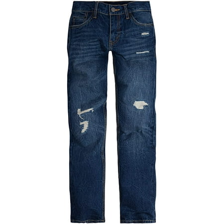 Levis Boys 502 Regular Taper Fit Performance Jeans 18 Valencia