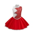 thumbnail image 3 of FYDUU Little Girls Party Dress Girls' Christmas Dance Party Dress Child Girls Sleeveless Christmas Dress Sequin Party Dress Casual Sundress 3-4 Years, 3 of 9