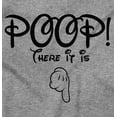 thumbnail image 2 of Poop There It Is Potty Training Romper Boys or Girls Infant Baby Brisco Brands 6M, 2 of 6