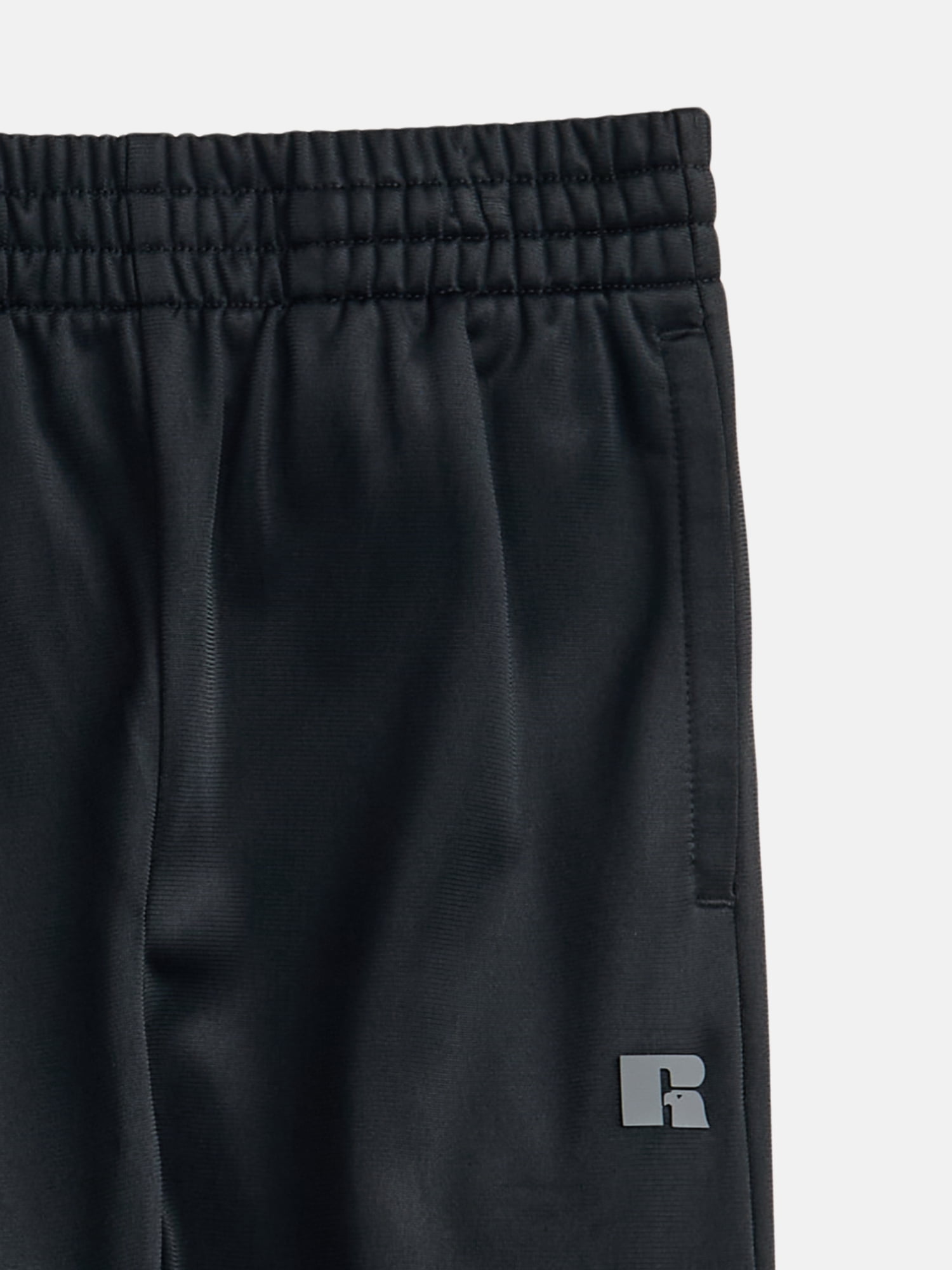 Russell Athletic Boys Pull On Tricot Jogger Pants, 2-Pack, Sizes 4-18 & Husky