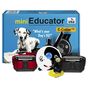 E-Collar ET‑300 ZEN Mini Educator Remote Humane Dog Training Collar – 1/2 Mile Range, Waterproof, 100 Blunt Stimulation Levels, Tone or Vibration Mode