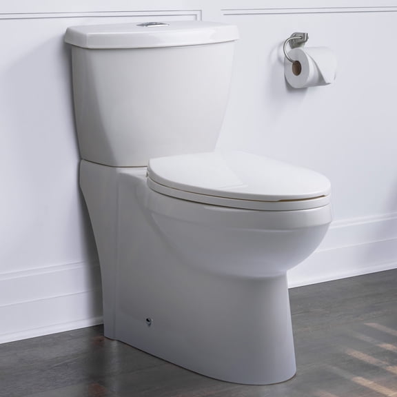 Miseno MNO491ECBWH 1.1 / 1.6 Gpf Dual Flush Two Piece Elongated Toilet - White
