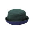 thumbnail image 1 of Chapeau Réversible en Polaire, Vert Foncé Marine Grand, 1 of 1