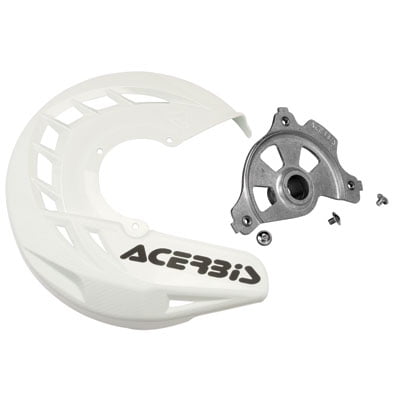 Acerbis X-Brake Front Disc Cover with Mounting Kit White for KTM 300 XC 2015-2018