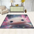 thumbnail image 3 of BZSMCE Vintage Area Rugs Pink Axolotl Glow Creative Area For Home, 3 of 7
