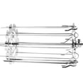 thumbnail image 2 of Inteprter Jaula de barbacoa Dido Asador de picnic de acero inoxidable Barbacoa portátil giratoria con pinchos Herramientas y accesorios para hornear 25cm Inteprter HA006186-01B, 2 of 6