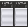 thumbnail image 1 of 2 libros de planificación de listas de compras, bloc de notas práctico para la lista de compras, bloc de notas para la lista de compras del refrigerador, 1 of 8