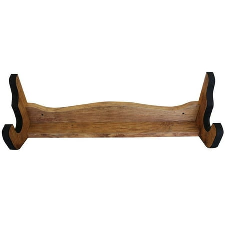 Rush Creek Creations Single Gun Wall Rack American Cherry 21 x 5 x 7