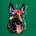 thumbnail image 5 of Wild Bobby Dean Russo German Shepherd Dog Lover Women Graphic Long Sleeve Tee, Kelly, XX-Large, 5 of 5