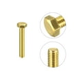 thumbnail image 4 of Unique Bargains Brass Hex Bolts, M5x30mm 5 Pack Fully Thread Grade 4.8 Machine Screws, 4 of 4