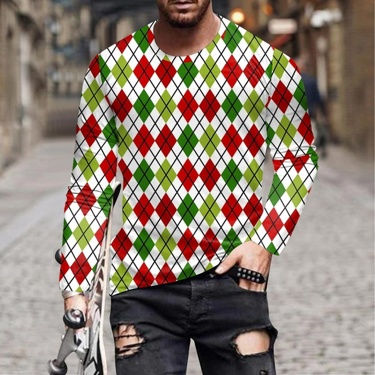 YUHAOTIN Mens 3Xlt Shirts Big and Tall Mens Fashion Casual Cotton