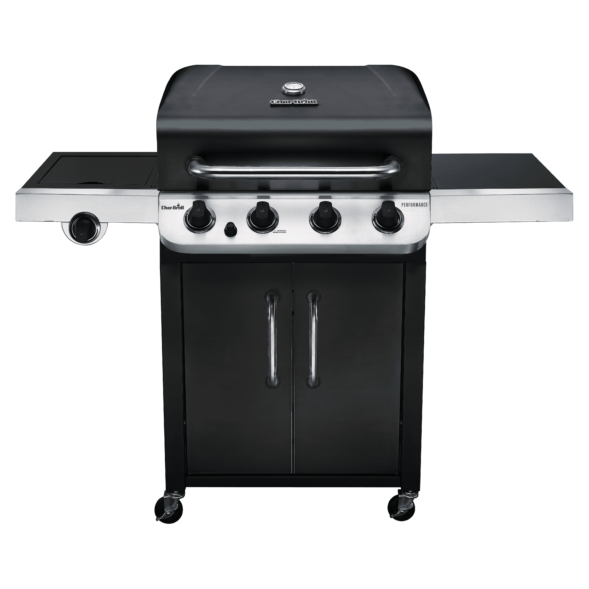 Char Broil Signature Tru Infrared Series 4 Burner Grill Silver Black 525 Sq In Propane Gas Grill Gas Grill Reviews Gas Grill
