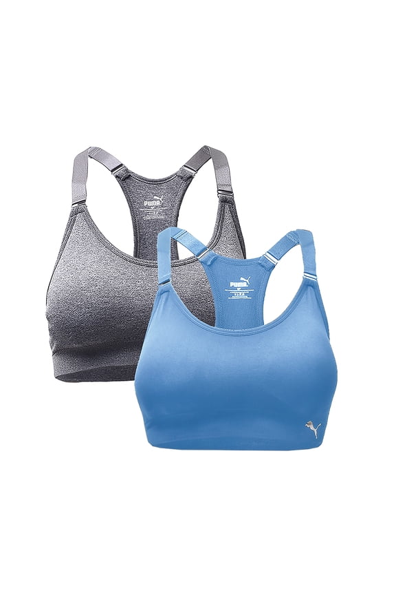 Women's Seamless Sports Bra with Removable Cups 2/PK