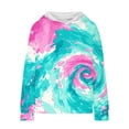 thumbnail image 4 of Girls Christmas Sweatshirt Crewneck Oversized Pullover Cotton Clothes Printed Long Sleeves Tops Casual Fleece Sweater with Pocket Fall Winter Warm Sweatshirts Kids Hoodies, 4 of 5