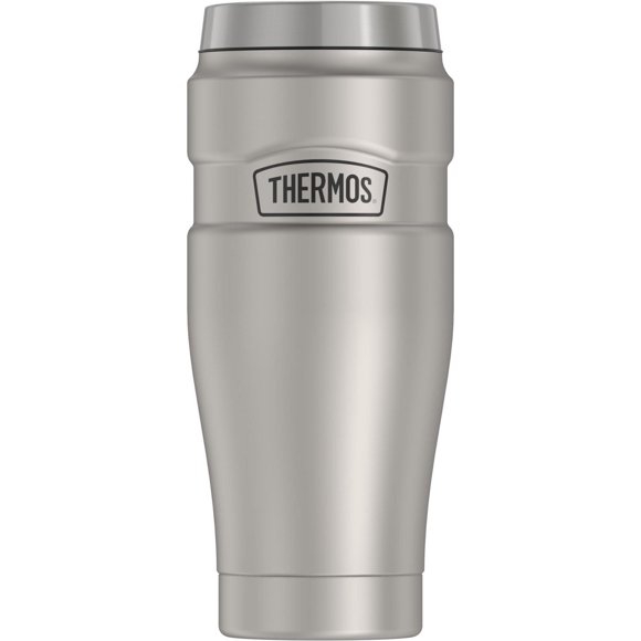 Thermos Stainless King Gobelet de voyage isotherme sous vide, 470 ml, acier mat