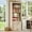 Brown, variant on 71" Tall Farmhouse Kitchen Pantry – Large Storage Cabinet with Glass Doors & Adjustable Shelves, Versatile Wood Hutch for Living Room & Dining Room, Brown