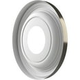 thumbnail image 4 of Ekena Millwork 10"OD x 3 1/2"ID x 1 1/8"P Traditional Thermoformed PVC Ceiling Medallion (Fits Canopies up to 5 1/2"), Metallic Charcoal, 4 of 10