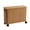 Brown-Large, variant on Narrow Tall Plastic Wicker Storage Bin with Lid and Wheels, Rolling Gap Organizer for Sofa Side, Corner, Bathroom – Farmhouse Laundry, Toy, and Magazine Basket