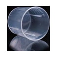 thumbnail image 1 of pitrice Lot de 100 Tasses à Mesurer 30ml Tasses de Laboratoire en Plastique avec Échelles Pichet de Cuisson Transparent Réutilisable, 1 of 8