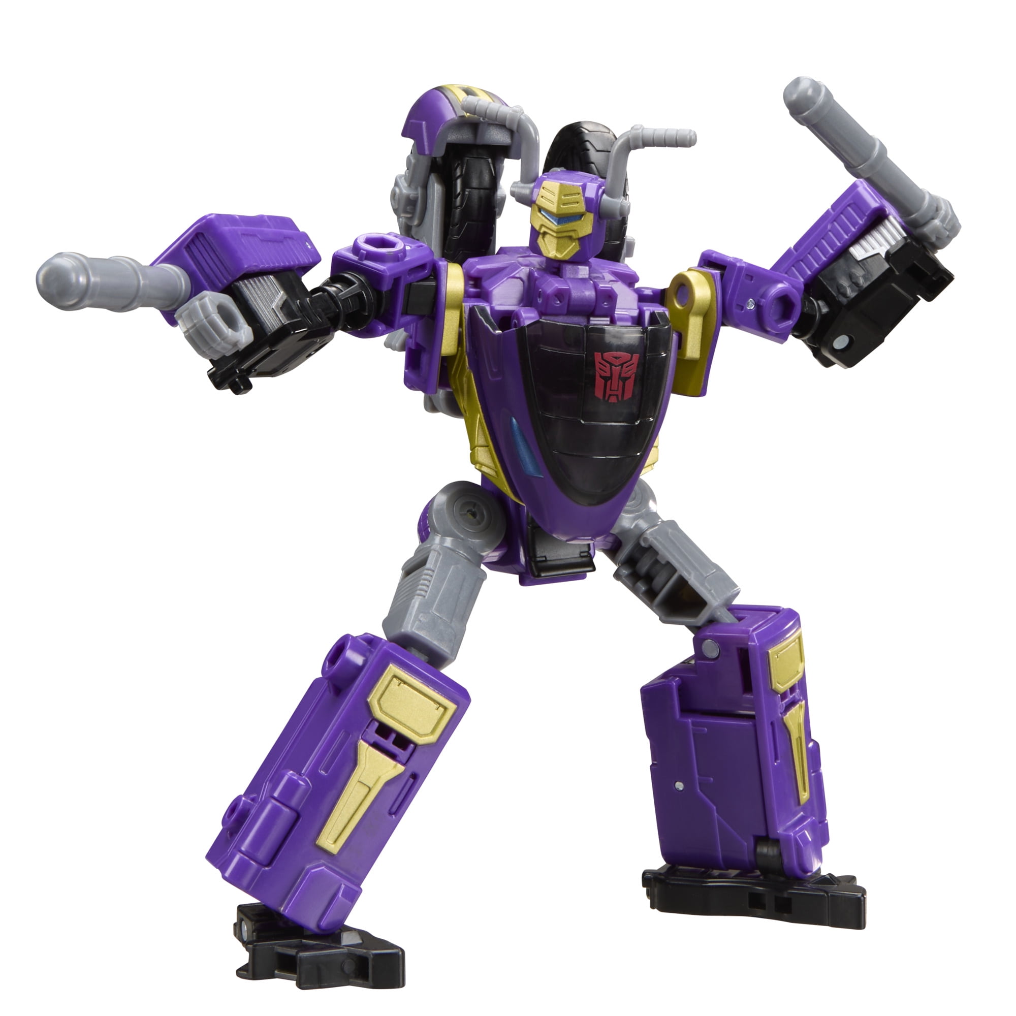 Transformers Toys Age of The Primes Sideways 5.75" Action Figure, 2 Mini-Con Figures, 8+