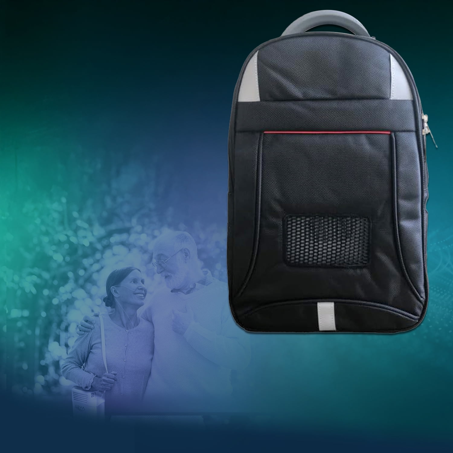 Arya Airtivo Max / Lifestyle Rhythm P2, P2-E6, P2-E7 Portable Oxygen Concentrator Backpack