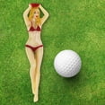 thumbnail image 4 of Funny Golf Tees Lady for Golf Training Bachelor Party Favors red, 4 of 8