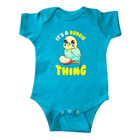 

Inktastic Budgie Parakeet Budgerigar Gift Baby Boy or Baby Girl Bodysuit