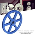 thumbnail image 3 of 1/4, 7 Inch Empty Tape Reel, Aluminum Alloy Open Reel Sound Takeup Reel, Repair Replace Better Sound Recording, 1/4 Inch, 7 Inches, for Reel to Reel Tape Players, 3 of 7
