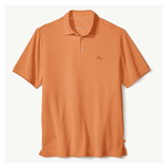 $99.50 Tommy Bahama Men's, San Aria Polo Shirt, Peach Melt, L