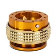 thumbnail image 2 of NRG Innovations SRK-210RG/CG Quick Release Kit (Rose Gold Body / Chrome Gold Pyramid Ring), 2 of 4