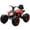 Red, variant on iRerts 12V Ride on Toys, Powered Ride on ATV Electric 4 Wheeler for Boys Girls Ages 3-6 Gifts, Kids Ride on Car Electric Vehicle with Bluetooth, Music, USB Port, LED Lights, Pink