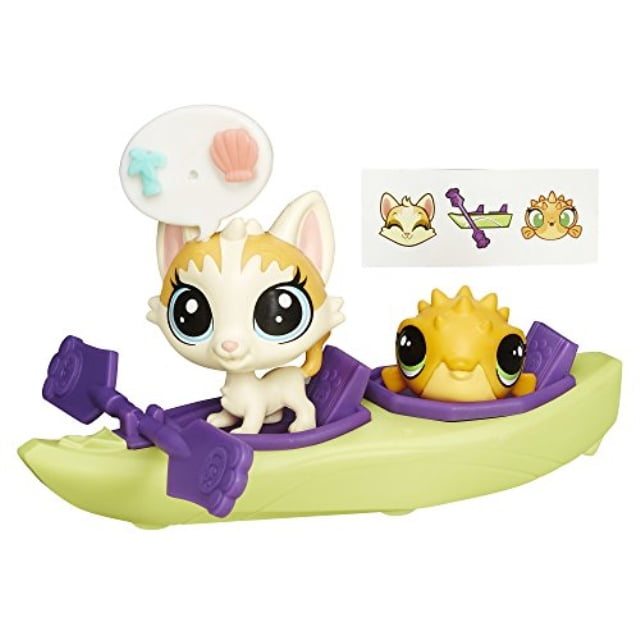 littlest pet shop chilly weather friends set