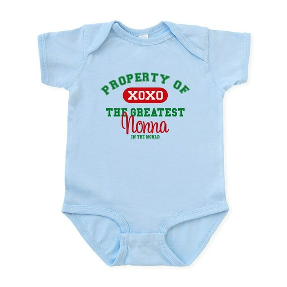 CafePress - Property Of Nonna Infant Bodysuit - Baby Light Bodysuit, Size Newborn - 24 Months