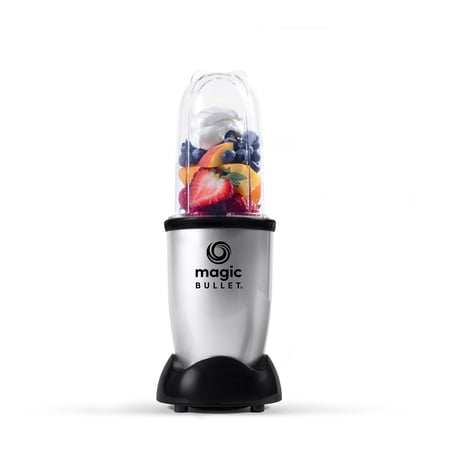 Magic Bullet Essential Personal Blender, 18 oz., Silver. (Condition: New)