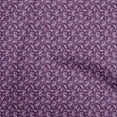 thumbnail image 1 of oneOone Georgette Viscose Purple Fabric Asian Paisley Dress Material Fabric Print Fabric By The Yard 42 Inch Wide, 1 of 5