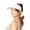 White, variant on Sun Visor Hats for Women, Beach Roll Up Large-Brimmed Straw Hat, Sun Protection UPF 50