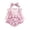 00-Pink52, variant on Byoo Girl's Halloween Pumpkin Ghost Star Print Jumpsuit Long Sleeve Crew Neck Onesies Daily Matching Hats,Red