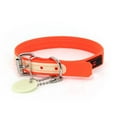 thumbnail image 4 of Ultrahund "Play" Glow Buckle Collar - 14" to Center Hole - Orange, 4 of 6