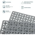 thumbnail image 5 of Yumcute Bathtub Mat Non Slip Shower Mat, Drainage Mat Toilet Mats Machine Washable Rubber Shower Mat with Drain Holes Suction Cups, 5 of 7