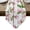 Pink, variant on Pink Magnolia Table Runner Linen Burlap Table Runner 36 Inches Small Farmhouse Seasonal Botanical Blossom Florals Dresser Scarves for Kitchen Island Coffee Dining Room Party Holiday Decor 13"x36"