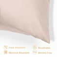 thumbnail image 3 of Unique Bargains Satin Pillowcase Zippered Silky Sateen, 3 of 9