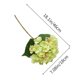 thumbnail image 3 of CaiYueKe Artificial Hydrangea Flowers Fake Silk Wedding Bouquet Centerpiece Home Decor Floral Arrangements for Table Party Church Hotel Decoration Real Touch Lifelike Greenery Bouquets Bulk, 3 of 7