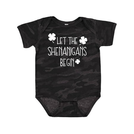 

Inktastic Let the Shenanigans Begin Boys or Girls Baby Bodysuit