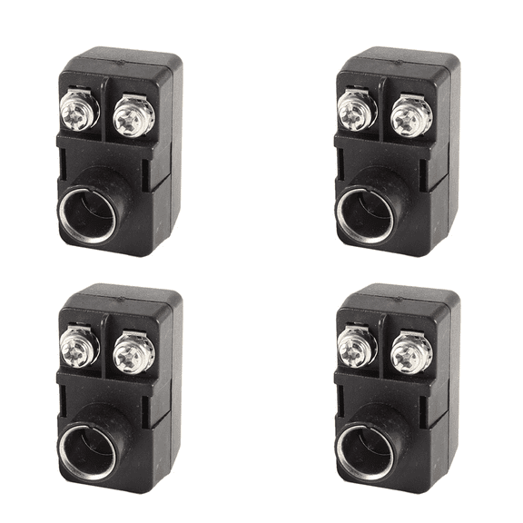 8 x Push-on Antenna Matching Transformer 300/75 Ohm TV F Coax Adapter