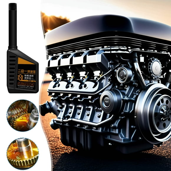 Ovzne Car Treasure 2-in-1 Treasure Gasoline Additives Car In Addition To Carbon Cleaning Maintenance Oil Cleaner 120ml On Clearance
