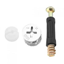 25pcs Furniture Cam Lock Connecting Screws Nuts Assortment Kit for Cabinets Cupboards Closet Chairs