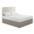 thumbnail image 2 of FYBTO Dustproof Polyester Ruffle-pleated Bed Skirt Easy Fit Spread Cover Valance (Queen)-090401, 2 of 5